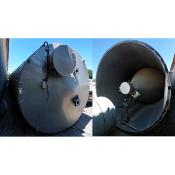 Silo ALU ZEPPELIN env. 80000 Litres sur jupe