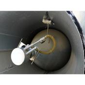 Silo ALU ZEPPELIN env. 80000 Litres sur jupe