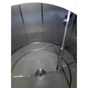 Cuve inox de mélange agitée isolée BSA SCHEIBER env. 30000 Litres
