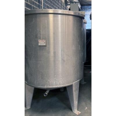 Cuve verticale agitée inox 316L env. 2300 Litres