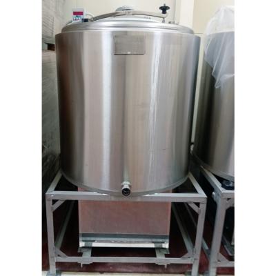 Cuve inox réfrigérée double-enveloppe agitée PIETRIBIASI env. 600 Litres