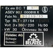 Thermo-régulateur BELATEC Type BLT -27/54