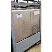 2 Containers inox env. 980 Litres utile