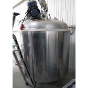 Cuve inox chauffante de mélange à double-enveloppe env. 1340 Litres