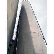 3 Silos Aluminium env. 100000 Litres