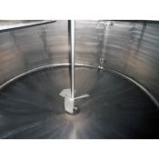 Cuve inox verticale agitée env. 4 000 Litres